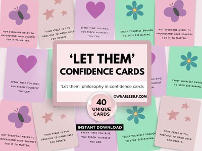 Let Them Confidence Cards