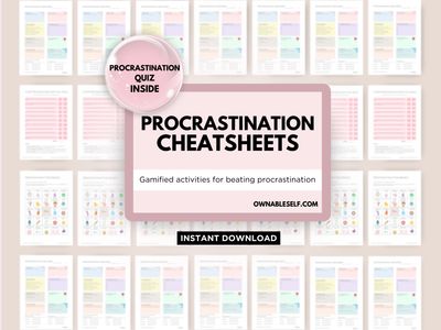 Procrastination Cheatsheets