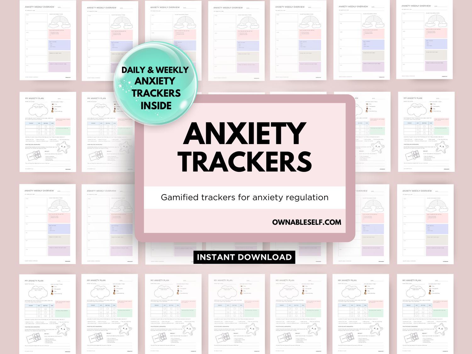 Gamified Anxiety Trackers
