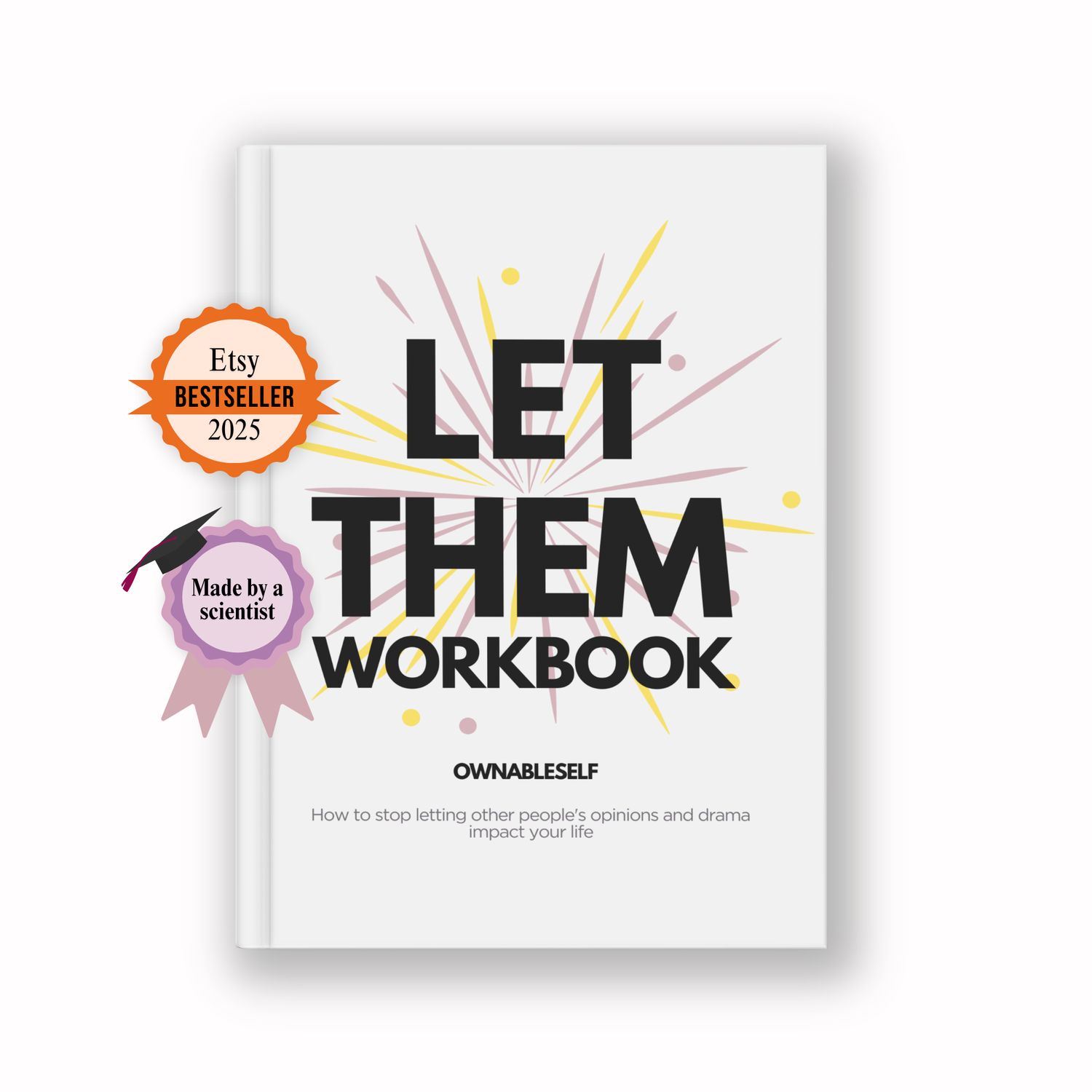 Let them workbook based on Let them theory by Mel Robbins.
