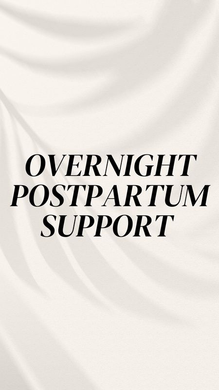 Overnight Postpartum Support