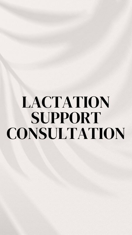 Lactation support consultation