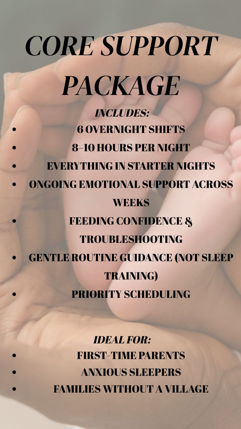 Postpartum doula supporting new mom overnight in Akron and Cleveland area
