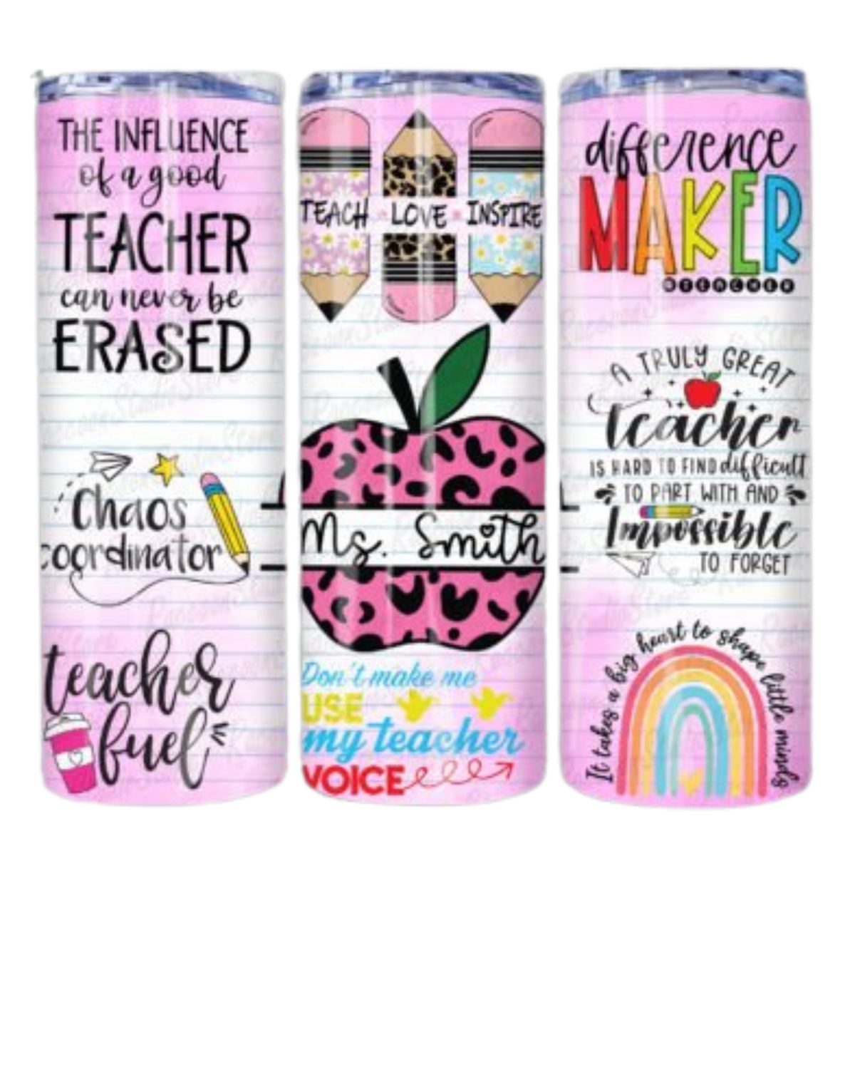 Personalized Teacher Tumbler - 8