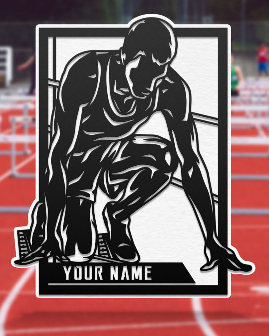Custom Sports Signs  - Track