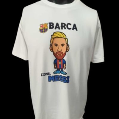 T Shirt Lionel Messi MESSI Leggend Icon Stampa Printed Sublimation T Shirt