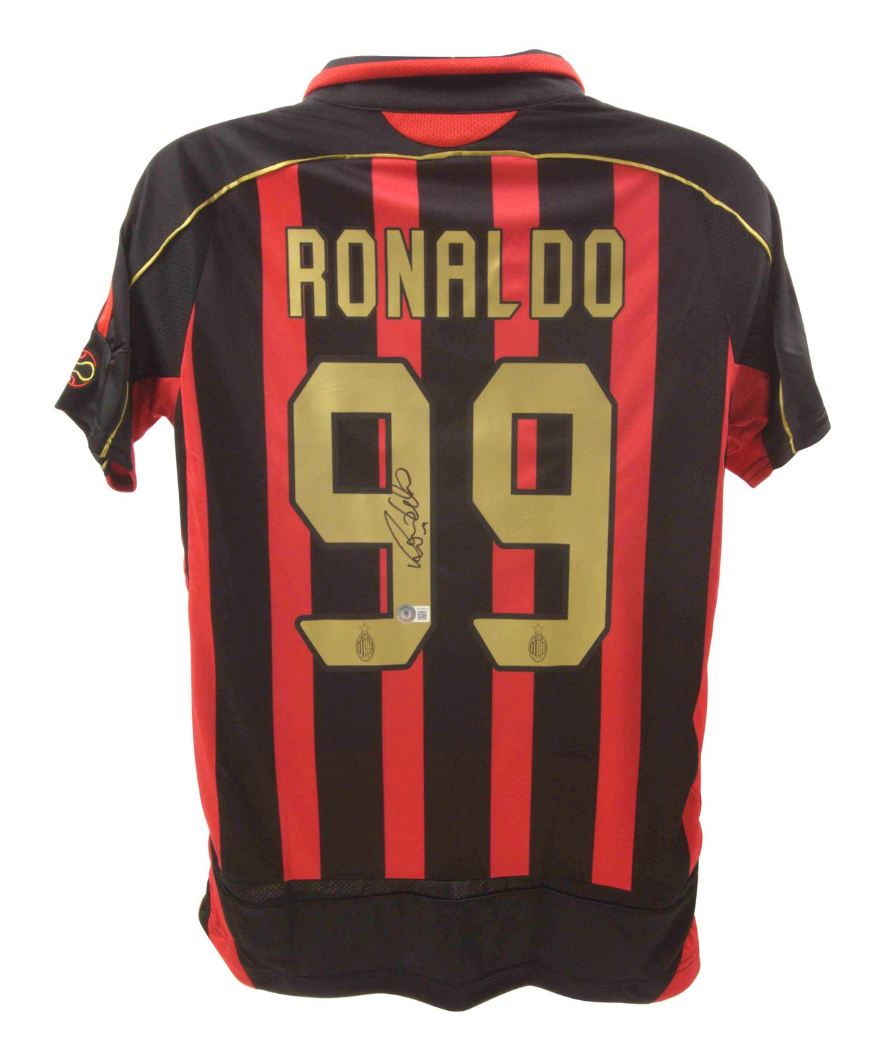 AC Mailand Ronaldo Trikot 99, signiertes Autogramm, signiertes Trikot 98/99, signiertes AC Mailand Trikot, signiertes AC Mailand Trikot, signiertes AC Mailand Trikot, signiertes AC Mailand Trikot, signiertes AC Mailand Trikot, signiertes AC Mailand T