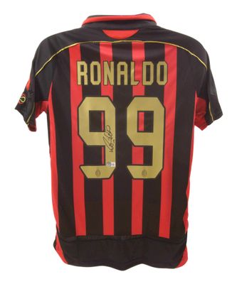 Camisola do AC Milan Ronaldo 99 Ronaldo da Lima Autografada Camisola do AC Milan 98 99 Autografada Camisola do AC Milan Autografada Camisola do AC Milan Ronaldo 99 Ronaldo da Lima Autografada Camisola do AC Milan 98 99 Autografada Camisola do AC Mila