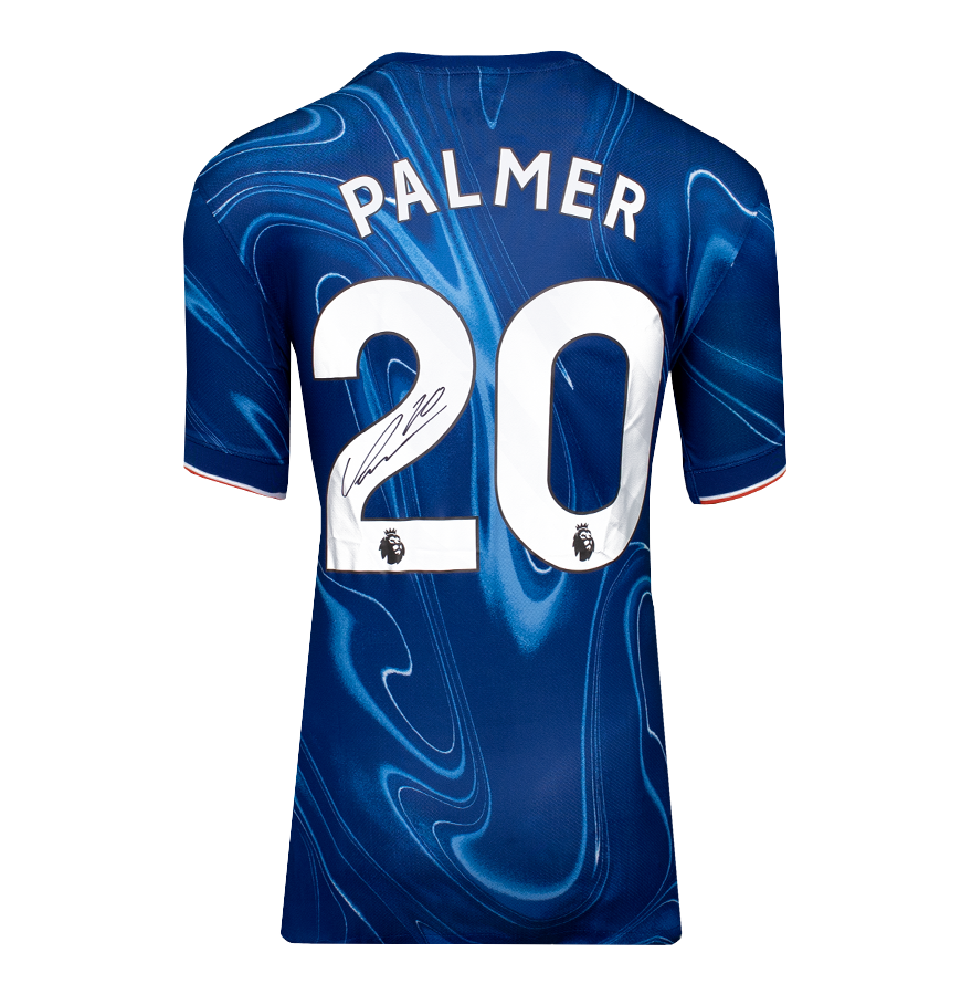 Jersey Cole Palmer Signed Chelsea 2024-25 Home Shirt Autographed ICONS Autographed Chelsea 24/25 Cole Palmer