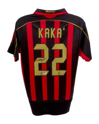 Maglia Ricardo Kakà 22 Milan Stagione 2006-2007 Kakà Autografata Maglia Autografata 06/07 Kakà Ac Milan Maglia Milan Kakà Ricardo Kakà 22 Milan Stagione 2006-2007 Kakà Maglia Ricardo Kakà 22 Milan Stagione 2006-2007 Kakà Autografata Maglia Autografat