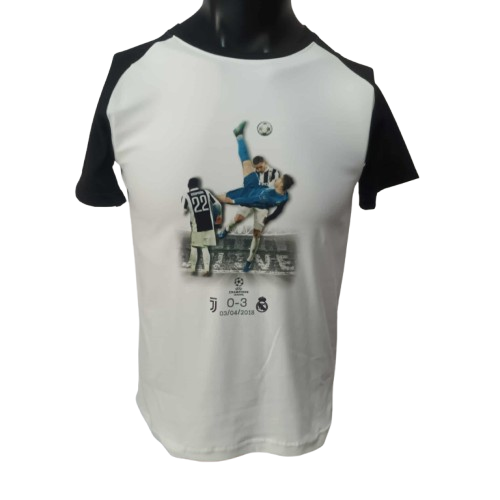 T Shirt Cr7 Cristiano Ronaldo Real Madrid Leggend Icon Stampa Printed Sublimation T Shirt RONALDO CR7 Champions League Goal Cr7 Ronaldo Cristiano Ronaldo Goal Vs Juventus Cr7 Ronaldo Real Madrid