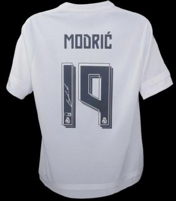 Jersey Luka Modric   Real Madrid Signed Autograph MODRIC Real Madrid Blancos 2015 2016 Autographed Jersey Autograph Luka Modric 15/16 Real Madrid