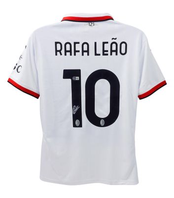 Maglia Rafael Leao 10 Milan 2024 2025 Autografata Maglia Autografata RAFA LEAO 10 Beckett Autenticazione Milan Stagione 24/25 Leao Maglia Rafael Leao 10 Milan 2024 2025 Autografata Maglia Autografata RAFA LEAO Beckett Autenticazione Milan Stagione 24