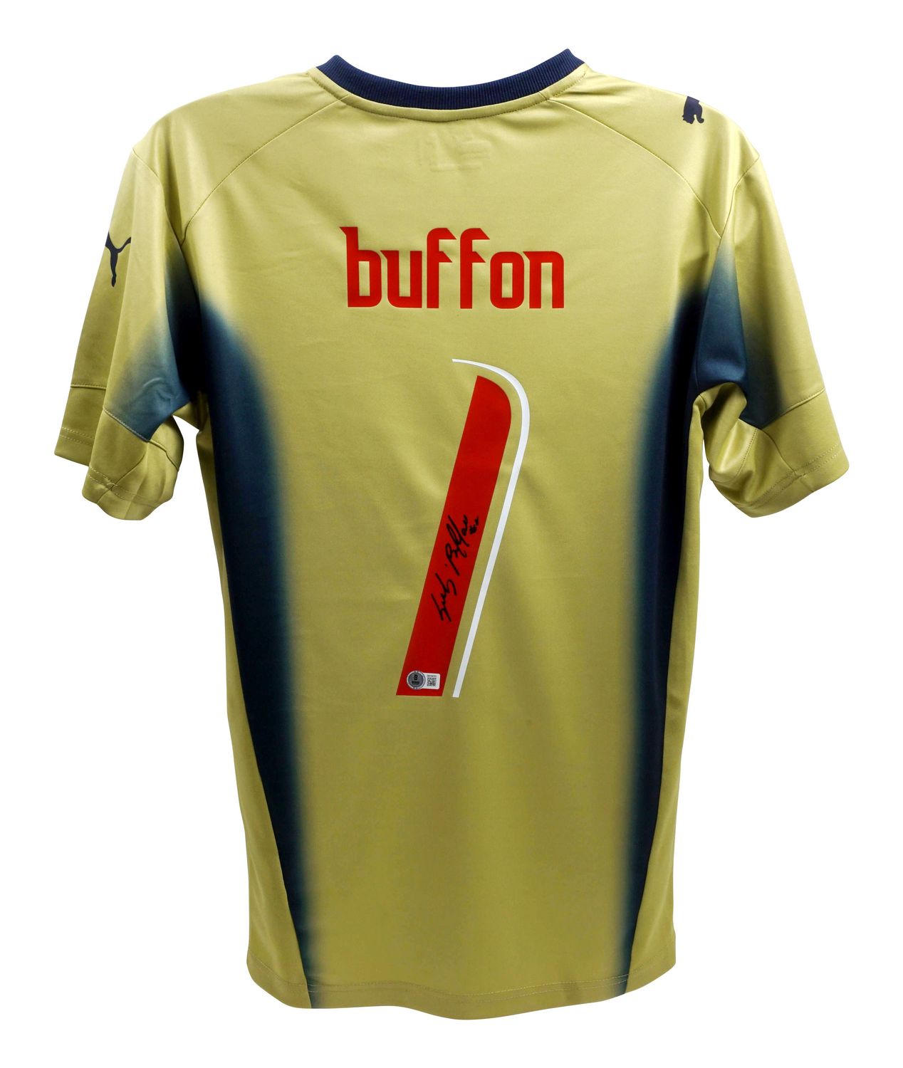 Jersey Gianluigi Buffon 1 Italy World Cup 2006 Season BUFFON  Autografata Jersey Signed 2006  Gianluigi Buffon  Italy JerseyItaly 2006  Buffon  1 Juventus World Cup Germany 2006 Season BUFFON 1