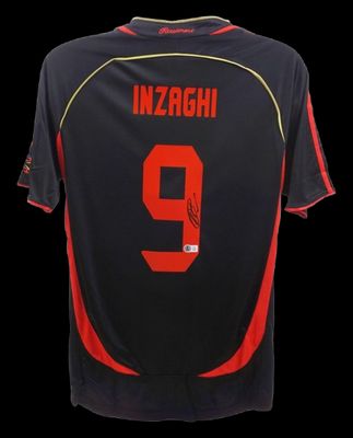 Camisola Filippo Inzaghi 9 Milan 2006 2007 Pippo Autografata Jersey Assinada 06-07 Inzaghi Milan 06/07 Superpippo Milan Temporada INZAGHI Camisola Filippo Inzaghi 9 Milan 2006 2007 Pippo Autografata Jersey Assinada 06-07 Inzaghi Milan 06/07 Superpipp