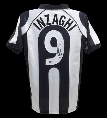 Jersey Filippo Inzaghi 9 Juventus 1997 1998  Pippo Autografata Jersey Signed 97-98   Inzaghi Juventus 97/98  Superpippo Inzaghi  Season INZAGHI