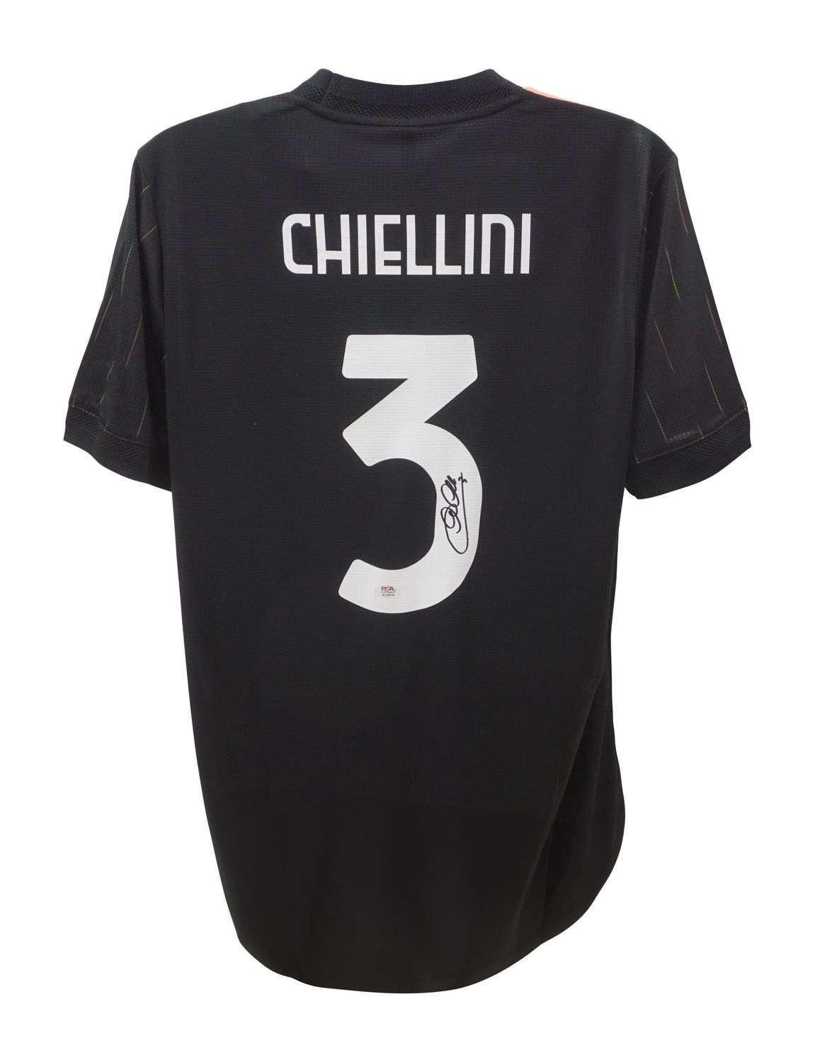 Jersey  Giorgio Chiellini 3 Juventus 2021 2022  Season CHIELLINI  Autografata Jersey Signed 21/22  Giorgio Chiellini  Juventus Jersey Juventus Chiellini 3 Juventus 2021 2022 Season CHIELLINI