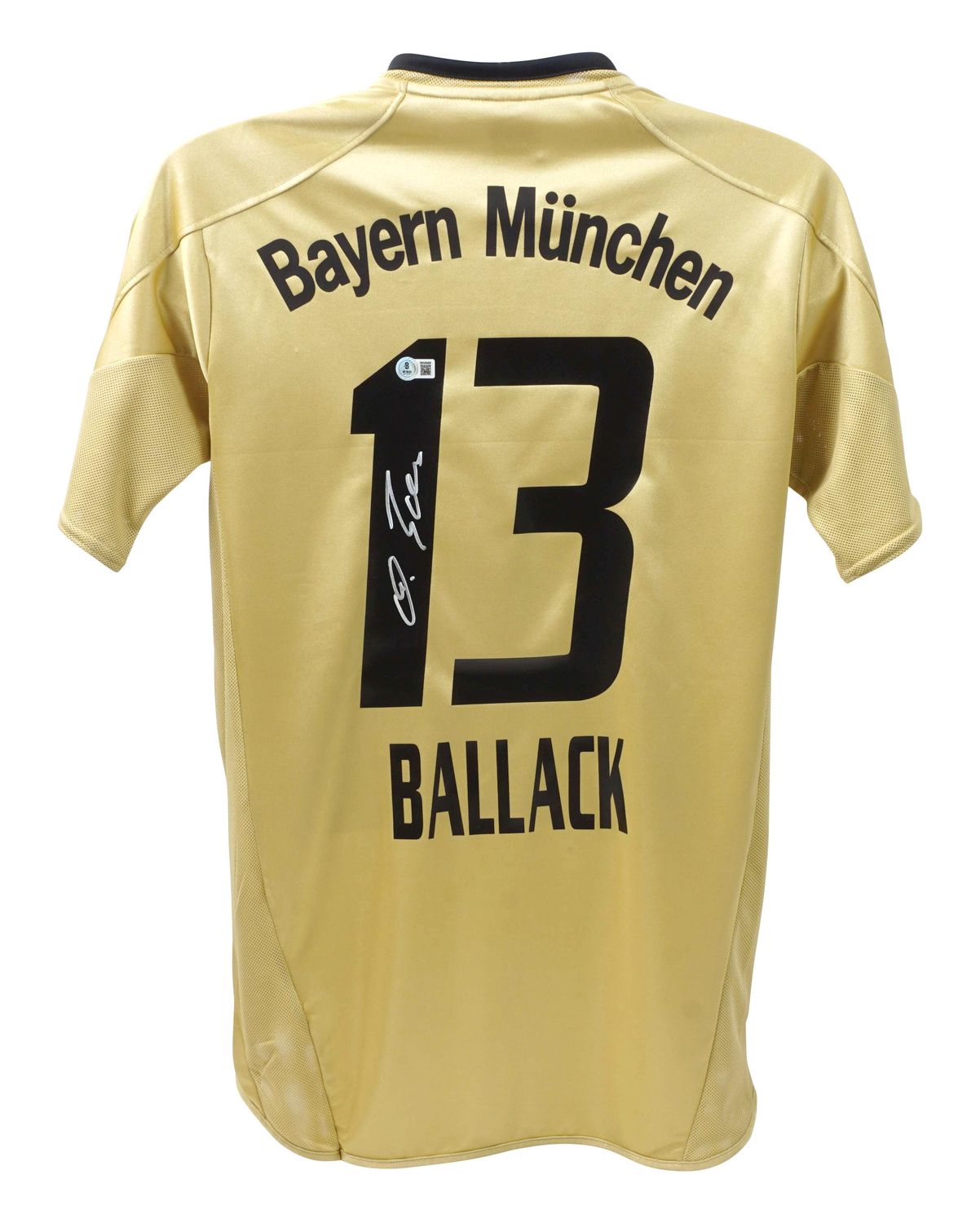 Jersey  Michael Ballack Bayer Munich 2005 2006   BALLACK Autograph Jersey Signed 05-06 Ballack 2005 2006   Jersey Bayer Munich 05/06