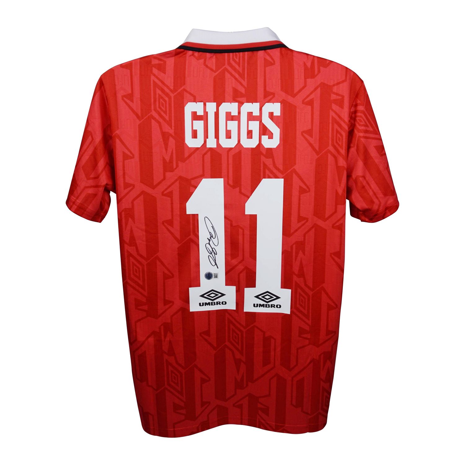 Jersey Ryan Giggs 11 Manchester United 1996 1998  Sign Autograph Jersey Signed 96-98 Season Champions 96-98  GIGGS 11