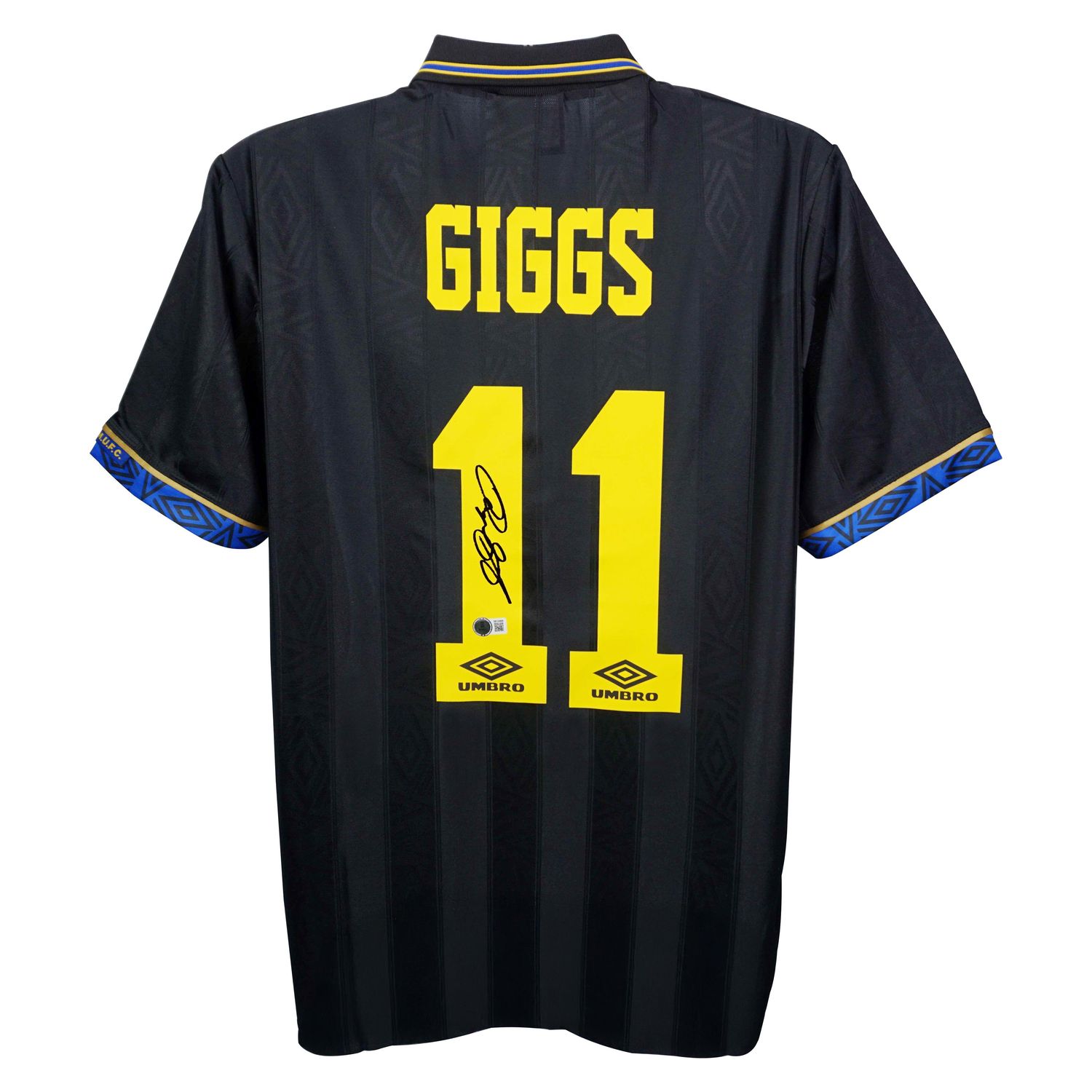 Jersey Ryan Giggs 11 Manchester United 1993 1995  Sign Autograph Jersey Signed 93-95Season Champions 93-95 GIGGS 11