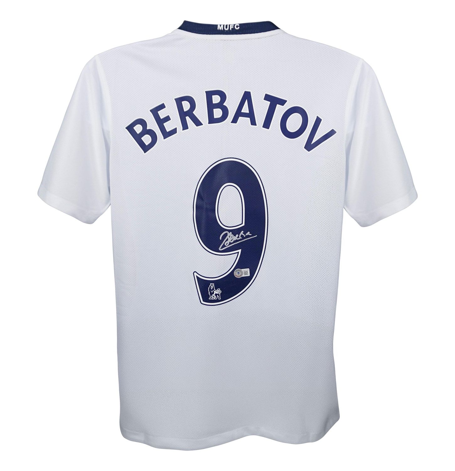 Jersey Dimitar Berbatov Manchester United 2008 2009  Sign Autograph Jersey Signed 08/09 Man Utd Manchester United Dimitar Berbatov Autograph Autographed