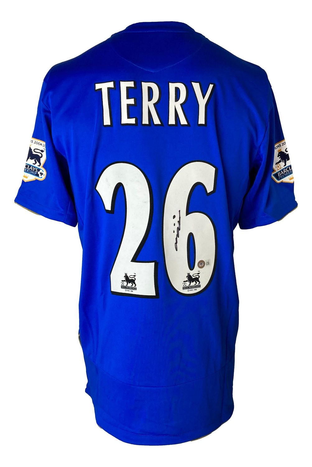Jersey Chelsea 2005 2006  Jersey Signed Terry 26 Autographed Autograph TERRY Beckett Autograph TERRY Chelsea Jersey Chelsea 2005 2006
