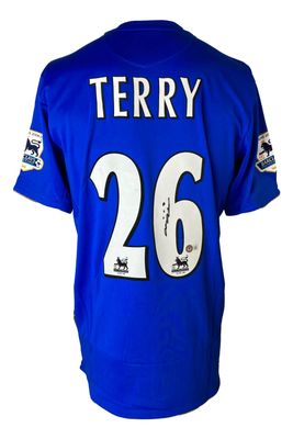 Jersey Chelsea 2005 2006  Jersey Signed Terry 26 Autographed Autograph TERRY Beckett Autograph TERRY Chelsea Jersey Chelsea 2005 2006