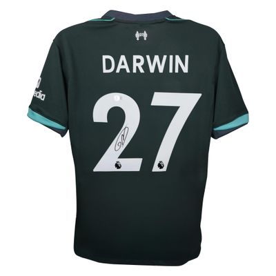 Darwin Nunez  2024 2025  Liverpool  Jersey Signed NUNEZ 2024 2025 Autographed Autograph Nunez Jersey  Beckett Autograph Liverpool 24-25