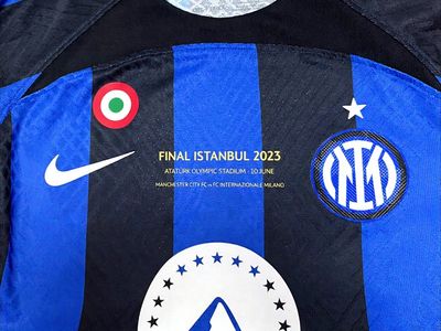 Maglia Inter Finale Champions League 2022-2023, replica indossata in partita
