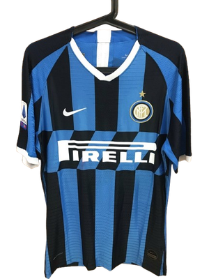 Inter Home 2019 2020 Jersey Match Worn Replica Tourne Chinese Written Jersey Happy New Year Chinese VERSION MATCH ISSUE