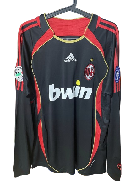AC Milan 2006 2007 Match Worn Version 06/07 jERSEY  Version Replica VERSION WORN ISSUE Jersey  Shirt Season 06/07