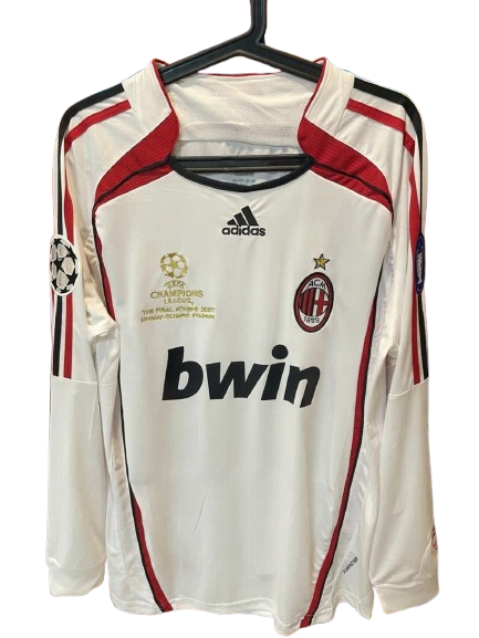 AC Milan Final Champions Atene 2007 Vs Liverpool Match Worn Version 2007  Version Replica VERSION WORN ISSUE FINAL CHAMPIONS 2007 ATENE