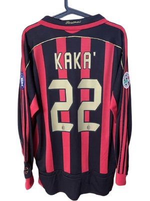 AC Milan 2006 2007 Match Worn Version 06/07 jERSEY  Version Replica VERSION WORN ISSUE Jersey  Shirt Season 06/07