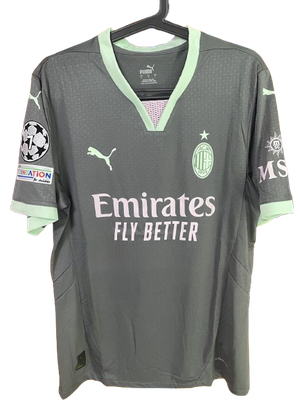 AC Milan 2024 2025 Match Worn Version 24/25 jERSEY  Version Replica VERSION WORN ISSUE Jersey  Shirt Season 24/25