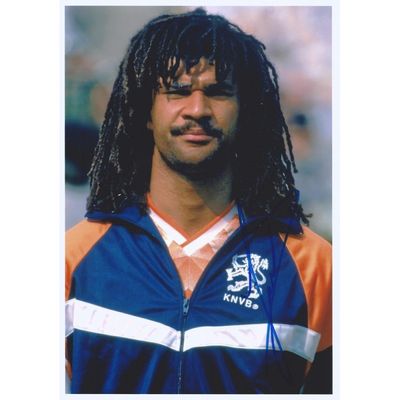 Ruud Gullit Foto Firmada Autógrafo Autografiado GULLIT Foto Autografiada Foto Firmada Autografiada Gullit SC