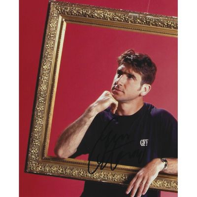 Eric Cantona Foto Firmada Autógrafo Autografiado CANTONA Foto Autografiada Foto Firmada Autografiada Cantona SC