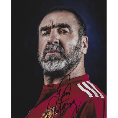 Eric Cantona Foto Firmada Autógrafo Autografiado CANTONA Foto Autografiada Foto Firmada Autografiada Cantona SC