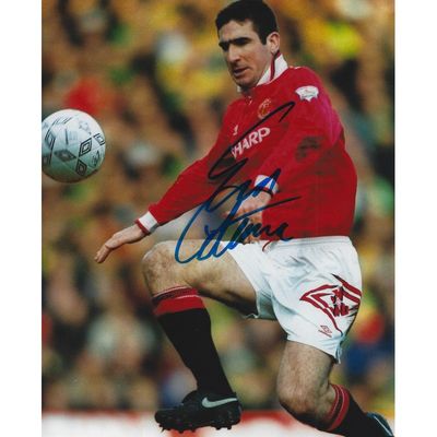 Eric Cantona Foto Autografada Autografada Foto Autografada CANTONA Foto Autografada Foto Autografada Cantona SC