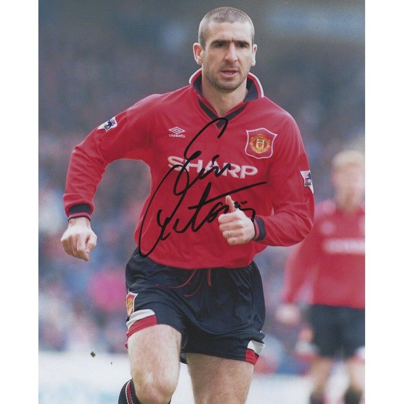 Eric Cantona Photo Signed Autograph Autographed  CANTONA  Photo Autographed Signed Photo Autographed Eric Cantona SC