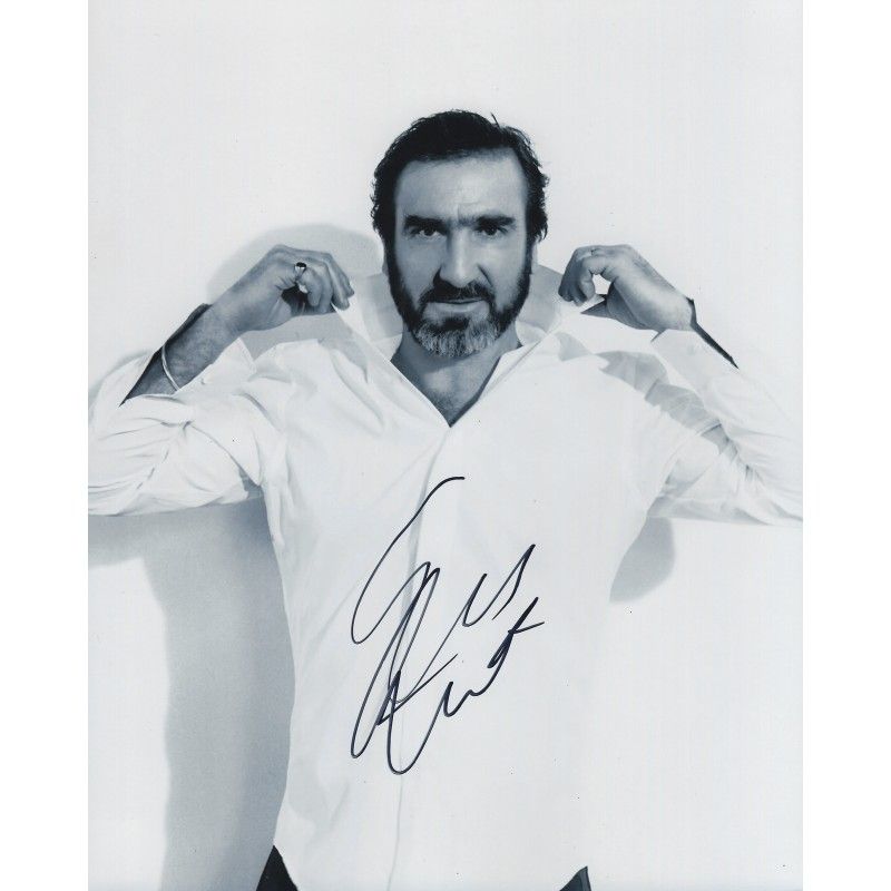 Eric Cantona Photo Signed Autograph Autographed  CANTONA  Photo Autographed Signed Photo Autographed Eric Cantona SC