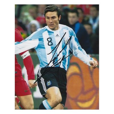 ARGENTINA Javier Zanetti Foto  Autogramm Argentina Foto Autogramm signiert Icons Autogramm Zanetti Scudetto   Foto Autogramm signiert Autogramm JAVIER ZANETTI  Argentina
