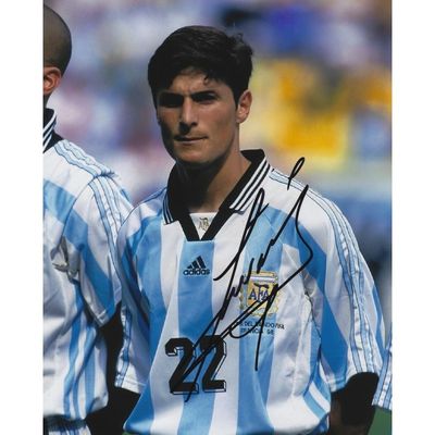 Argenti na Javier Zanetti Foto Autografada  Foto Autografada Assinada SC Autografada Zanetti Javier Zanetti Foto Assinada Autógrafo  Foto Autografada Assinada Javier Zanetti Capitão Trator Zanetti Autografado Zanetti Argentina