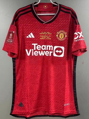 Manchester United FA CUP FINAL 26 MAY 2024 Match Worn Version 2024 jERSEY  Version Replica VERSION WORN ISSUE Jersey  Shirt Season Fa Cup Final 2024 Vs Manchester City  Match Worn