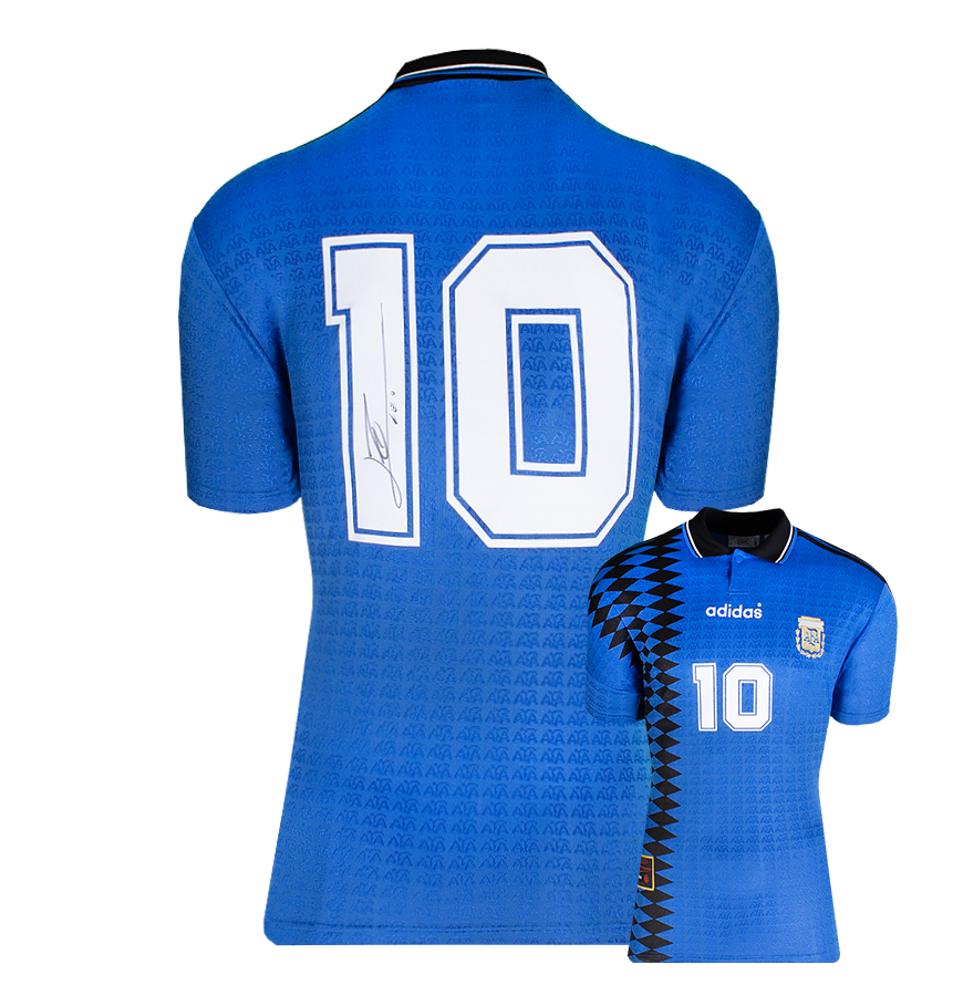 Lionel Messi  Jersey Argentina Autographed Autograph Signed Argentina  Jersey Lionel Messi Argentina Lionel Messi Argentina 1994 Jersey LIMITED EDITION REISSUE ICONS Messi Signed Autograph Autographed