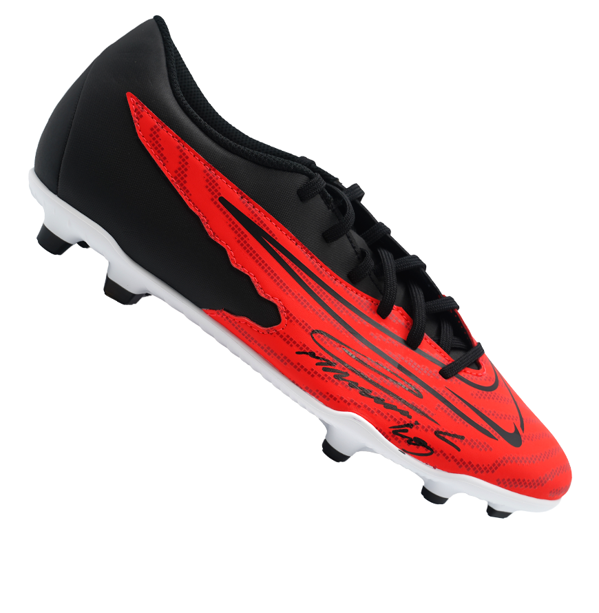 Lautaro Martinez Boot Signed Autograph Lautaro MartinezNike Phantom Boot Autographed Autograph Signed Lautaro boot Signed Autograph Autographed