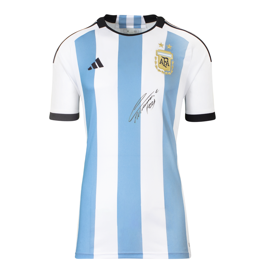 Lautaro Martinez Jersey Argentina  Autographed Autograph Signed Celeste Jersey Lautaro Martinez Lautaro Martinez Argentina 2022 Shirt  Signed Autograph Autographed