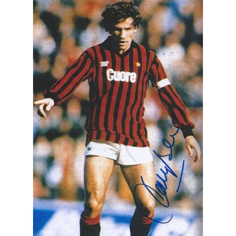 Ac Milan Franco Baresi Photo Signed Autograph Autographed Ac Milan Photo Autographed Signed Franco Baresi Milan Autographed BARESI SC