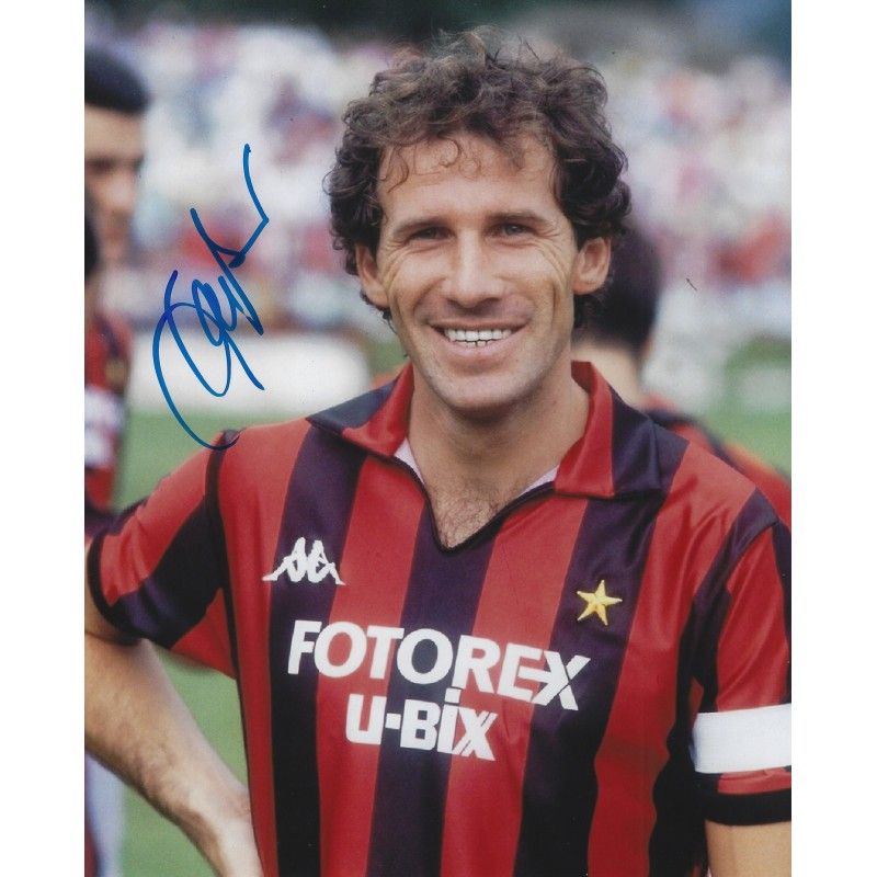 Ac Milan Franco Baresi Photo Signed Autograph Autographed Ac Milan Photo Autographed Signed Franco Baresi Milan Autographed BARESI SC