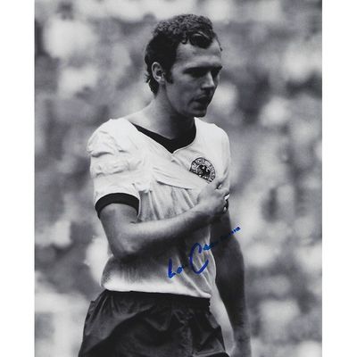 Franz BECKENBAUER Germany Photo Signed Autograph Autographed  Franz BECKENBAUER Photo Autographed Signed Franz BECKENBAUER  Autographed