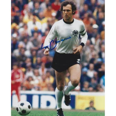 Franz BECKENBAUER Germany Photo Signed Autograph Autographed  Franz BECKENBAUER Photo Autographed Signed Franz BECKENBAUER  Autographed
